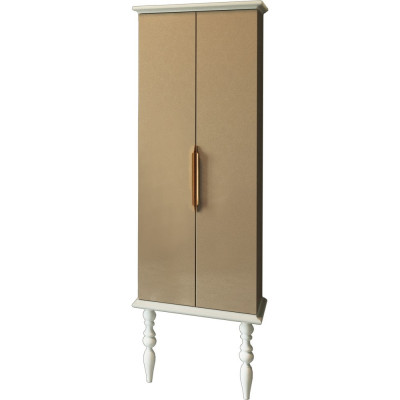 Шкаф-пенал Edelform Decora 59 жемчужно-бежевый глянец