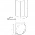 Душевой уголок Radaway Premium Plus B 90x190 стекло фабрик