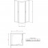 Душевой уголок Radaway Premium Plus D 80x100x190 прозрачное стекло
