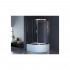 Душевой уголок Royal Bath RB 8120BK-T-CH L, с поддоном