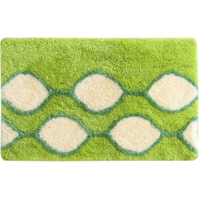Коврик Iddis Curved Lines Green 80x50