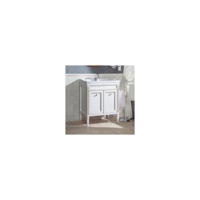 Тумба с раковиной Caprigo Albion Promo 80 bianco-grigio