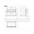 Мебель для ванной Villeroy & Boch Venticello 80 A92501 glossy white