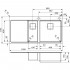 Мойка кухонная Reginox Nevada 18x40 LUX OKG right L сталь
