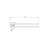 Полотенцедержатель Nicolazzi Classica 1482BZ