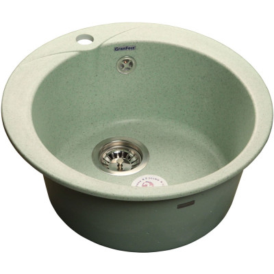 Мойка кухонная GranFest Rondo GF-R480 салатовый