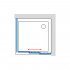 Душевой уголок GuteWetter Practic Square GK-403 правая 120x120 см стекло бесцветное, профиль матовый хром