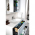 Мебель для ванной Armadi Art Vallessi 100 белый глянец