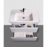 Тумба для комплекта BelBagno Torino 80 bianco lucido