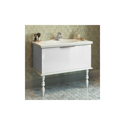 Тумба для комплекта Edelform Decora 100 белый глянец