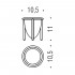 Стакан Colombo Design Khala B1841.000