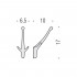 Крючок Colombo Design Appenditutto AM27Hook2.000