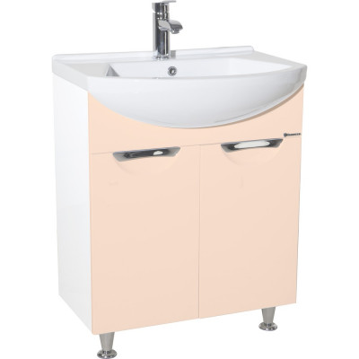 Тумба для комплекта Bellezza Альфа 65 бежевая