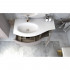 Тумба с раковиной Cezares Vague 104 L rovere sbiancato