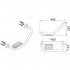 Поручень Fixsen Hotel FX-31018 с мыльницей