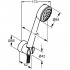 Душевой гарнитур Kludi Zenta 1S 6066091-00