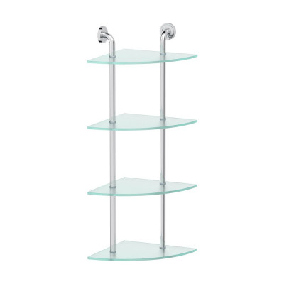 Полка Ellux Elegance ELE 057 4-ярусная угловая, 30 см