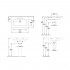 Тумба с раковиной Villeroy & Boch Legato 80 white wood