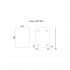 Зеркало Misty Неон 3 LED 60x80