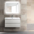 Тумба для комплекта BelBagno Kraft 90 pietra bianco