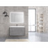 Тумба с раковиной Cezares Premier HPL 100 BLUM archi cemento