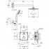 Душевой комплект Grohe Grohtherm 34734000 с термостатом