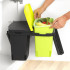 Мусорное ведро Brabantia 482205 двухсекционное, встраиваемое