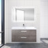 Тумба с раковиной BelBagno Aurora 100 pietra grigio