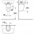 Полупьедестал Grohe Bau Ceramic 39426000