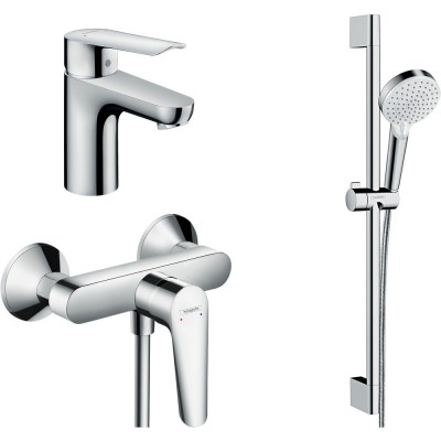 Душевой комплект Hansgrohe SET Logis E 70 (b)