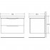 Мебель для ванной BelBagno Fly 70 rovere grigio