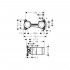 Скрытая часть Hansgrohe 13622180