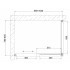Душевой уголок Vegas Glass ZP+ZPV 100*80 01 02 профиль белый, стекло шиншилла