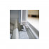 Душевая дверь в нишу GuteWetter Practic Door GK-403 128-132 см стекло бесцветное, профиль матовый хром