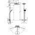 Душевая стойка Hansgrohe Raindance Select S 240 2jet 27129400 Showerpipe