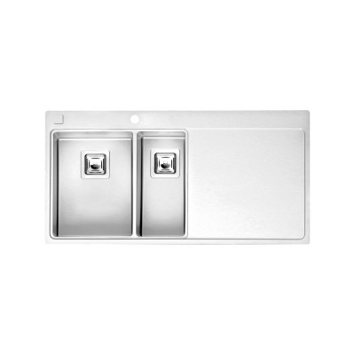 Мойка кухонная Reginox Nevada 30x18 LUX OKG left L сталь