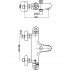 Термостат GPD Thermostatic TBB01 для ванны с душем