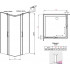 Душевой уголок Radaway Espera KDD 100