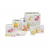 Мусорное ведро Creative Bath Flutterby FLU54MULT белое, 5 л