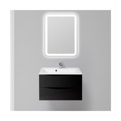 Мебель для ванной BelBagno Marino 75 nero lucido