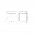Тумба для комплекта BelBagno Kraft 60 rovere nebrasca nature