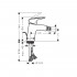 Смеситель Hansgrohe Logis 71204000 для биде, с донным клапаном