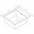 Мойка кухонная Zorg Inox Glass GL-6051-BLACK-BRONZE черное стекло