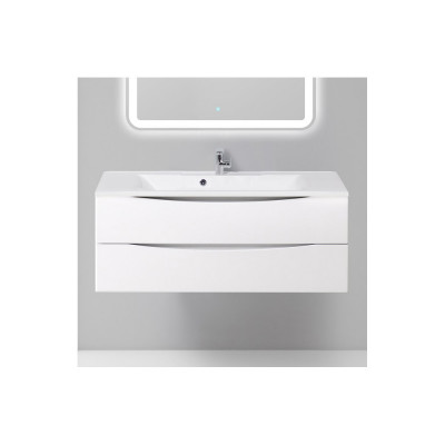 Тумба с раковиной BelBagno Marino 120 bianco lucido