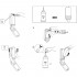 Диспенсер для мыла Tork Elevation 560008 S1 черный