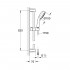 Душевой гарнитур Grohe New Tempesta Cosmopolitan 27787002