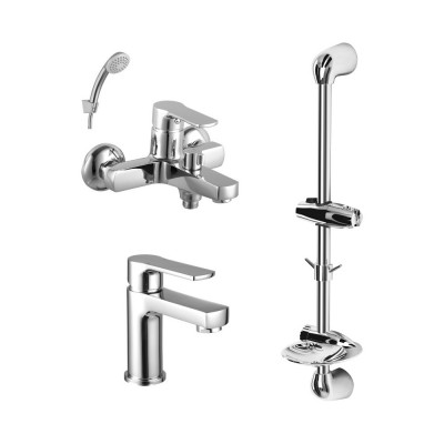 Душевой комплект Lemark plus Grace LM1512C с штангой
