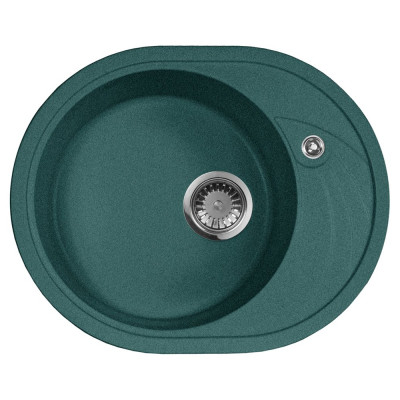 Мойка кухонная AquaGranitEx M-18l зеленая