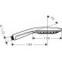 Душевая лейка Hansgrohe Raindance Select S 150 Air 3jet 28587000