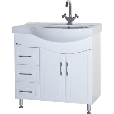 Тумба с раковиной Bellezza Коралл 85 L